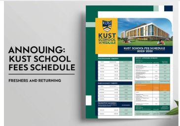 KUST School Fees Schedule 2025/2026: Freshers and Returning Students