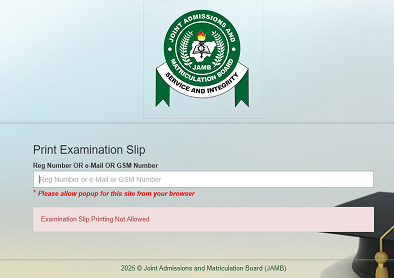 How to Reprint JAMB Examination Slip in 2025/2026 Using Phone or Computer