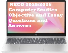 NECO 2025/2026 Computer Studies Objective and Essay Questions and Answers
